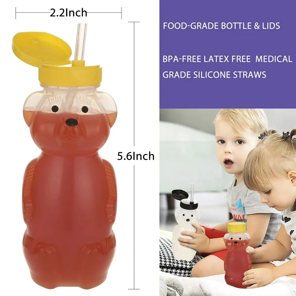 أكواب قش دب العسل للأطفال ، ما - مراجعة Baby Food Bottle وسعره
