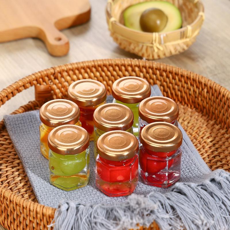 أوعية سداسية صغيرة بالجملة مع  - مراجعة Baby Food Glass Containers وسعره