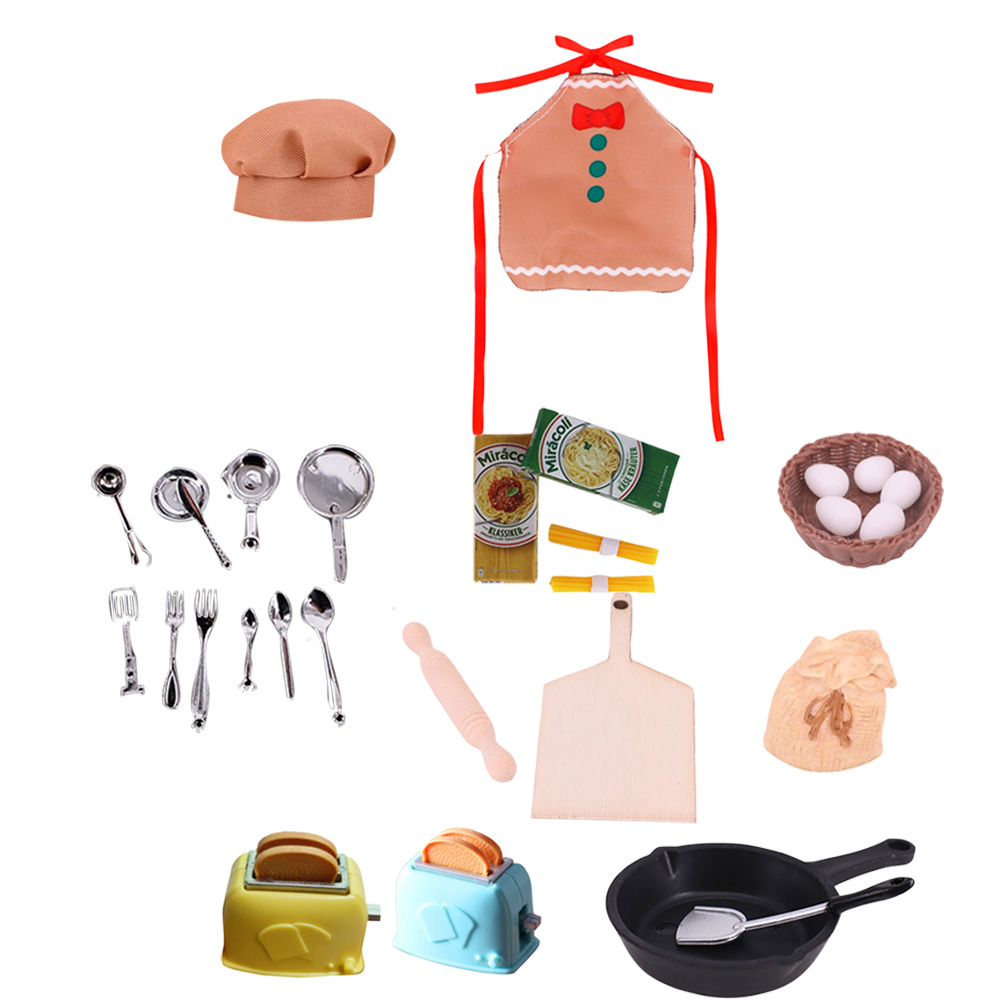 البوب أدوات المطبخ مجموعة قبعة - مراجعة Baby Food Doll وسعره