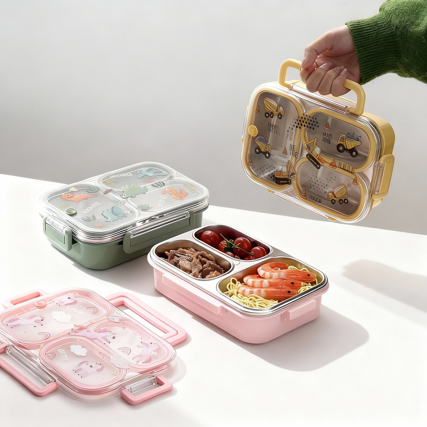 صندوق غداء للأطفال بتصميم كرتو - مراجعة Baby Food Organizer وسعره